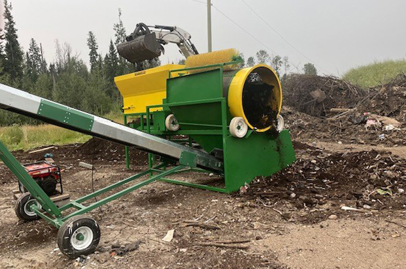 Global Repair compost screener by Sittler worm compost