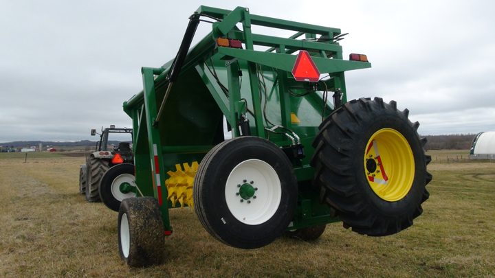 Global-Repair 1014 Transport  Compost Turner