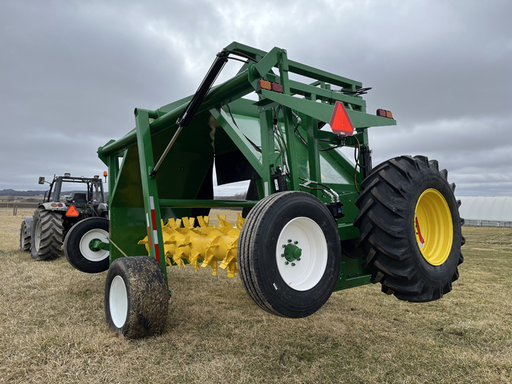 Global-Repair 1014 Transport Compost Turner g