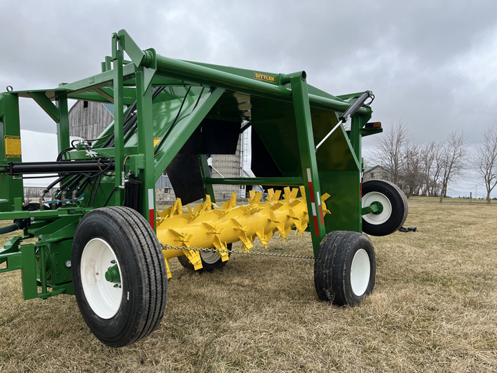 Global-Repair 1014 Transport Compost Turner j